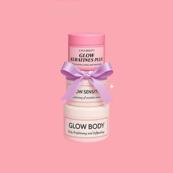 The Ultimate flawless body perfecting package (glow body,glow sensitive,glow keratines plus)